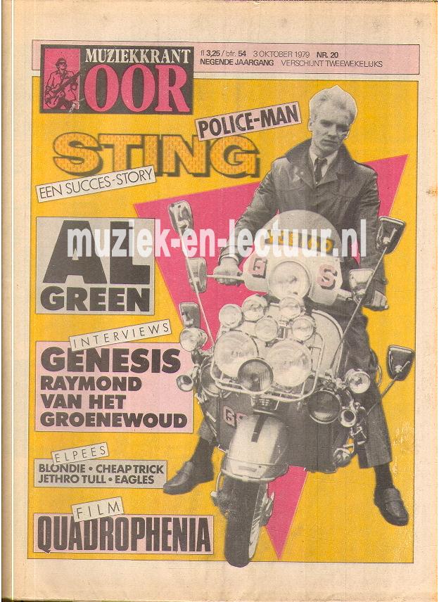 Muziekkrant Oor 1979 nr. 20